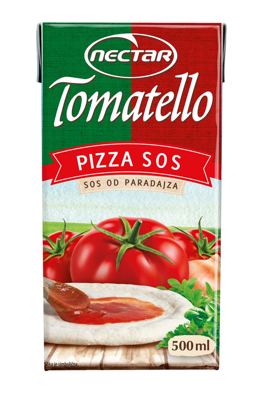Tomatello sos pizza 500ml 1/12 TBA