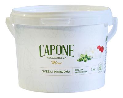 1KG CAPONE MINI MOZZARELLA-STAND.-VAR.