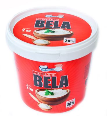 2KG BELA NOVA HORECA KREM-STAND.-VAR.