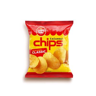 Cips cacanski classic 40g #30 Chipsway
