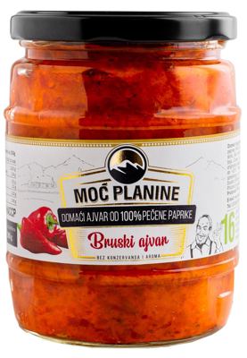 Ajvar domaci blagi Moc planine 580g