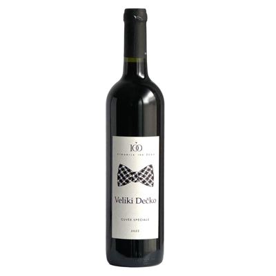 VINO CRVENO 100 ŽENA VELIKI DEČKO 0,75L