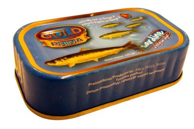 GOLD SARDINA 125G