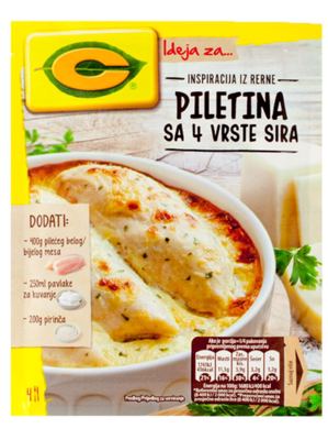C FIX PILETINA 4 VRSTE SIRA 32G