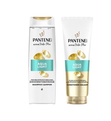 Pantene aqualight shampoo 400ml + C