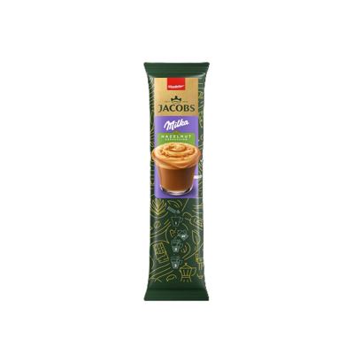 KAPUĆINO JACOBS MILKA HAZELNUT 18G (1/8) KRAFT