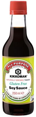 250ML KIKKOMAN TAMARI SOS GF-STAND.-VAR.