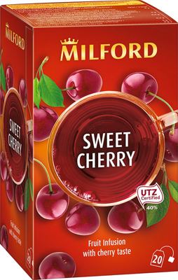 Milford slatka visnja 20x2.00g UTZ caj