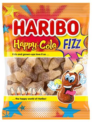 BOMBONE GUMENE HAPPY FIZZ HARIBO 100G