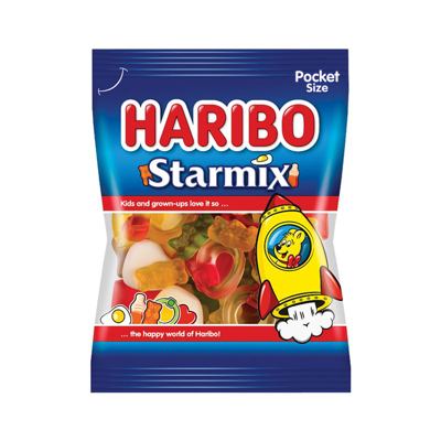 HARIBO GUM.BOMB.STAR MIX 100GR