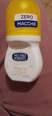 DEO ROLL ON FRESCO BERGAMOT 50ML NEUTRO ROBERTS