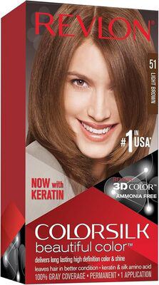 FARBA COLORSILK 3D LIGHT BROWN 51 REVLON