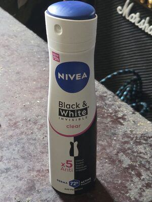 Deo NIVEA Black & White Clear W 150 ml