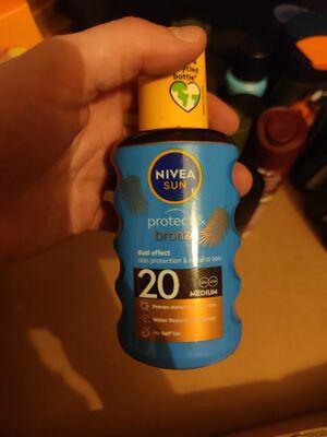 NIVEA ULJE ZA SUN. PROTACT&BRONZA SPF 20 200 ml BEIE