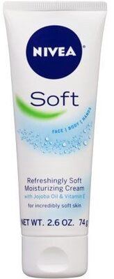 NIVEA 750ML CREAM SOFT KUPKA
