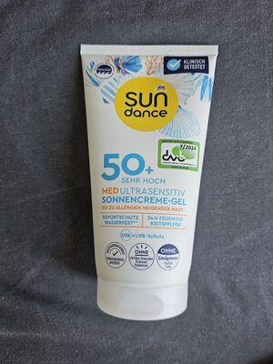 SUNDANCE MED krem gel/sun. ZF50+ 150ml