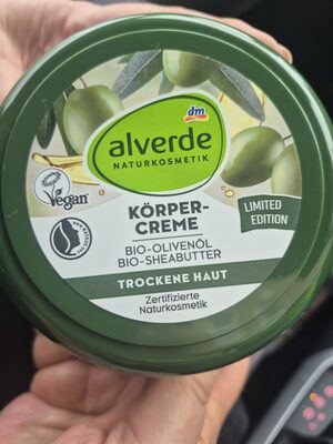 alverde krema za telo maslina i ši 300ml