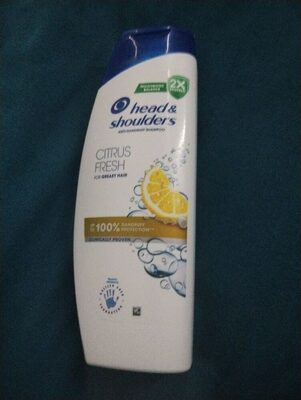 HEAD&SHOULDERS 400ml CITRUS FRESH