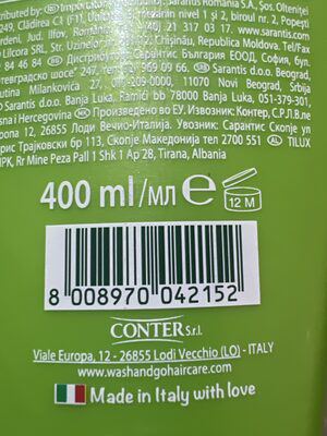 WASH&GO 360ML 2IN1 ALOE VERA