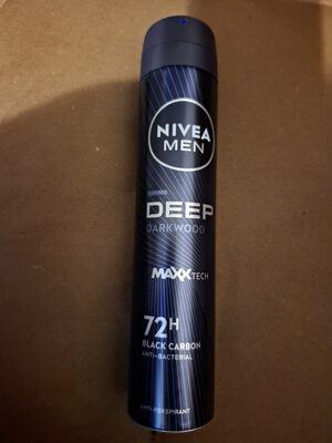 DEO SPREJ MEN DEEP BLACK NIVEA 200ML