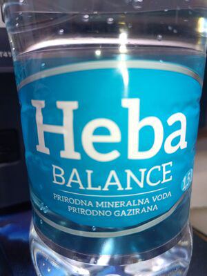 HEBA BALANCE PRIR.GAZIRANA VODA PET 1.5L