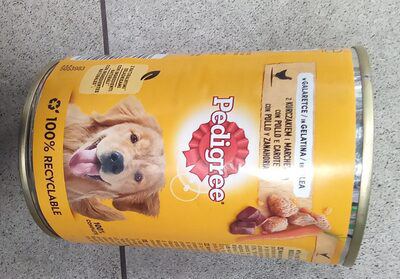 Pedigree hrana za pse adult piletina i jagnjetina konzerva 400 g
