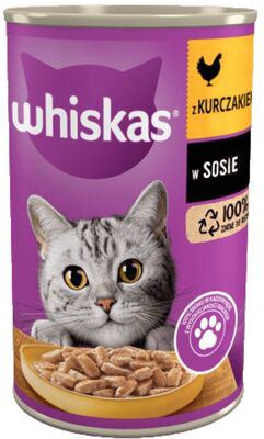 Whiskas hrana za macke piletina u limenci 400 g