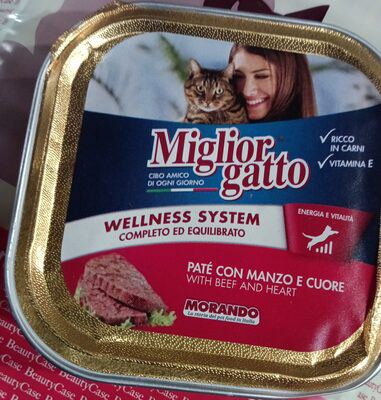 HRANA ZA MAČKE MIGLIOR GATTO GOVEDINA I SRCE 100G