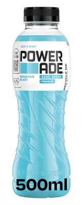 VODA POWERADE ZERO MOUNTAIN BLAST 0.5L