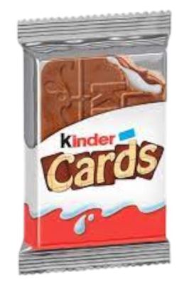 Vafl Kinder cards 25.6g #30