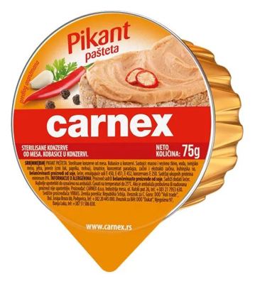 Pasteta Pikant 75g Carnex