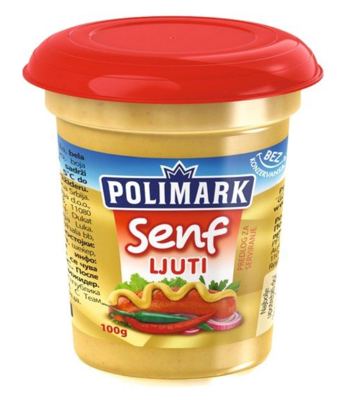 POLIMARK SENF LJUTI 100GR CASICA