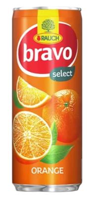 BRAVO LIMENKA 0,25L POMORANDZA RAUCH