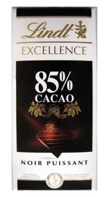 Cok.Excellence Dark 85%cacao Lind 100g