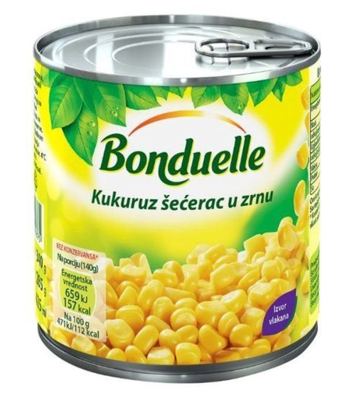 KUKURUZ 580ML BONDUELLE
