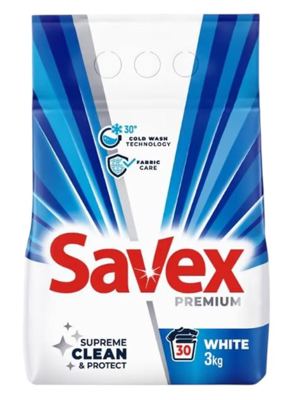 Deterdzent SAVEX 3kg White 2in1 5