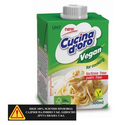 Krem za kuvanje Cucina d'oro Vegan 500ml