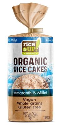 GALETE PIRINAČ BIO AMARANT PROSO GF 120GR RICE UP