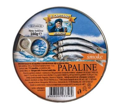 Dimljene papaline 0160 Il Capitano