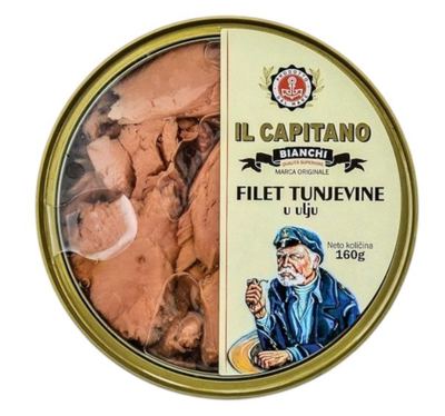 IL CAPITANO FILETI TUNJEVINE U ULJU 160g