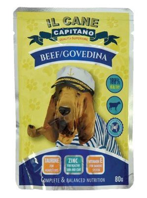 IL CANE CAPITANO ZA PSE GOVEDINA 80G KESICA