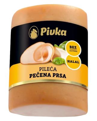 PRSA PILEĆA PEČENA 350G PIVKA