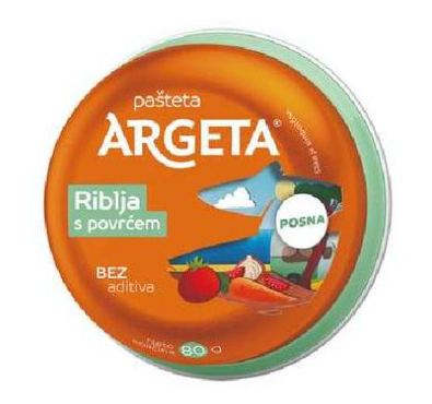 ARGETA RIBLJA SA POVRCEM 80G
