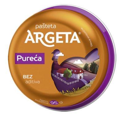 Argeta cureca pasteta 95g #14 Atlantic