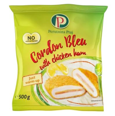 PILEĆI ZAMRZNUTI CORDON BLEU 500GR PERUTNINA PTUJ