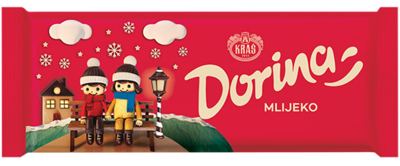 ČOKOLADA MLEKO BNG 160G DORINA