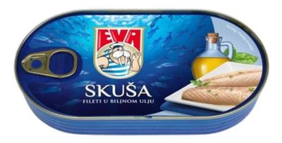 EVA SKUSA FILET 170GR U BILJ.ULJU PODRAVKA