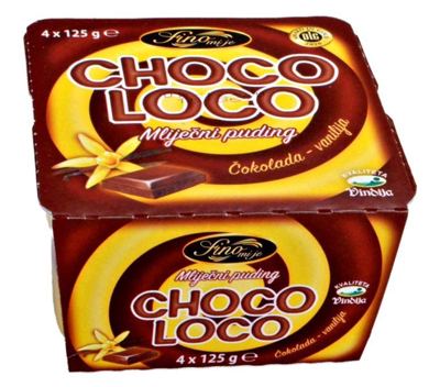 SVEŽI PUDING ZBREGOV CHOCO LOCO 4X125G