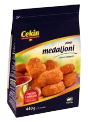 PANIRANI PILECI MEDALJONI 660g SMRZNUTI