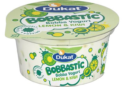 JOGURT VOĆNI DUKAT BOBBASTIC KIVI&LIMUN 150G
